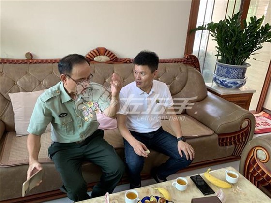 走訪(fǎng)老兵 左右手創(chuàng  )始人盧建華