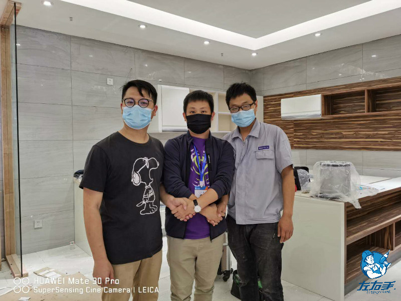 廣西左右手安裝案例|堅持左右手服務(wù)理念：服務(wù)一家，滿(mǎn)意一家！